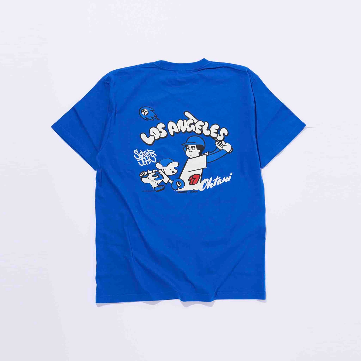 OHTANIプリント半袖Tシャツ