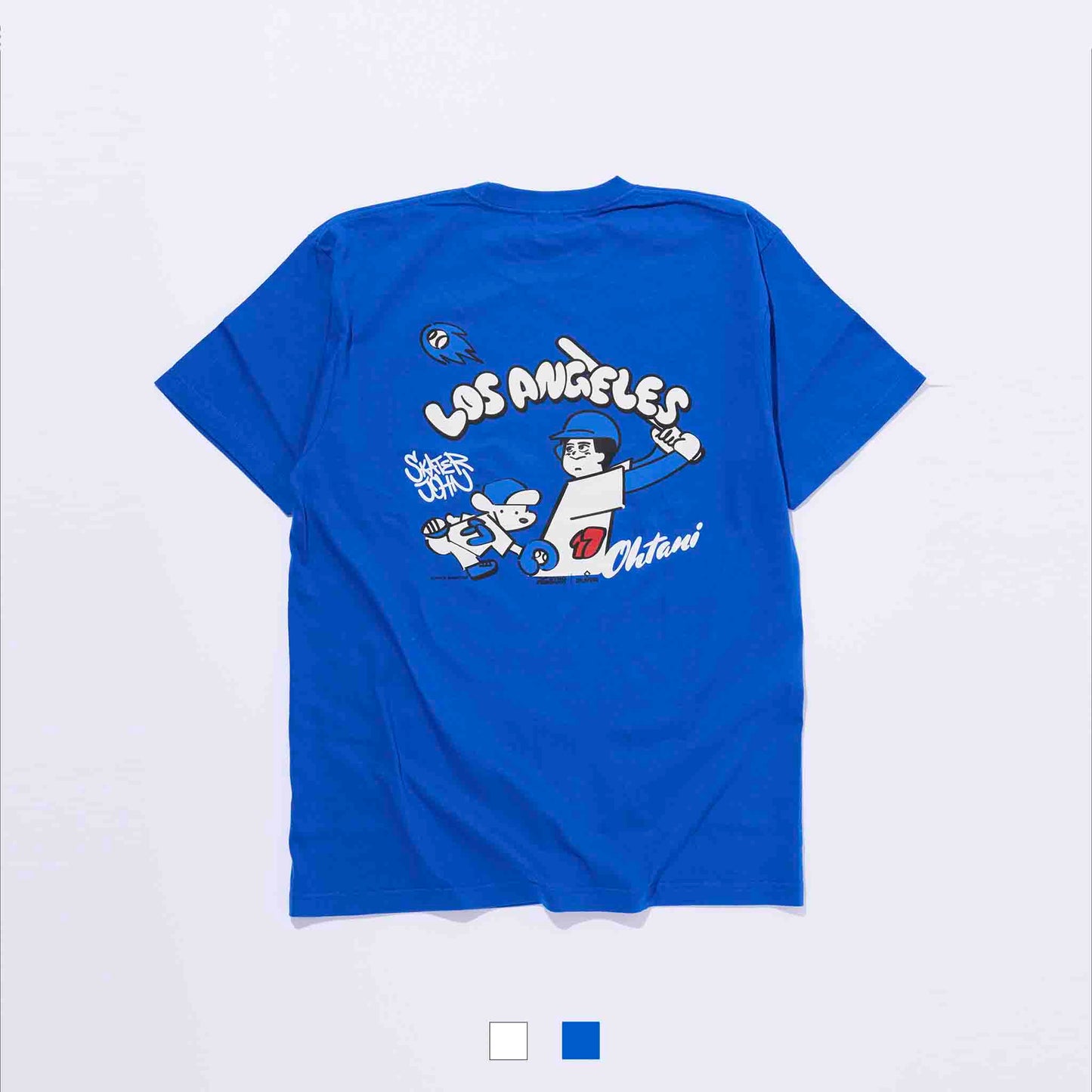 OHTANIプリント半袖Tシャツ