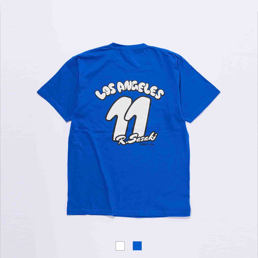 SASAKI【11】プリント半袖Tシャツ