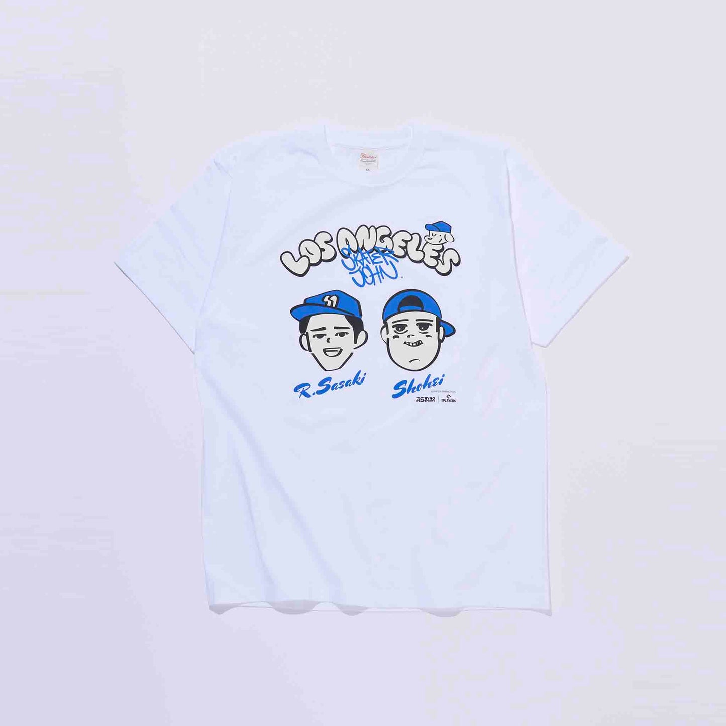 OHTANI×SASAKIプリント半袖Tシャツ