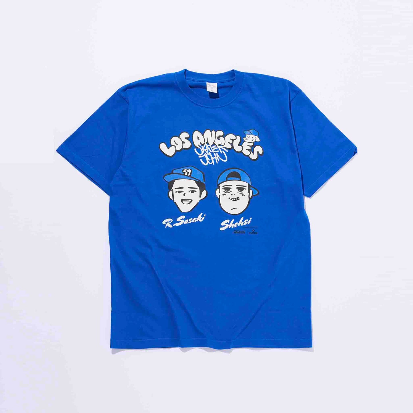 OHTANI×SASAKIプリント半袖Tシャツ