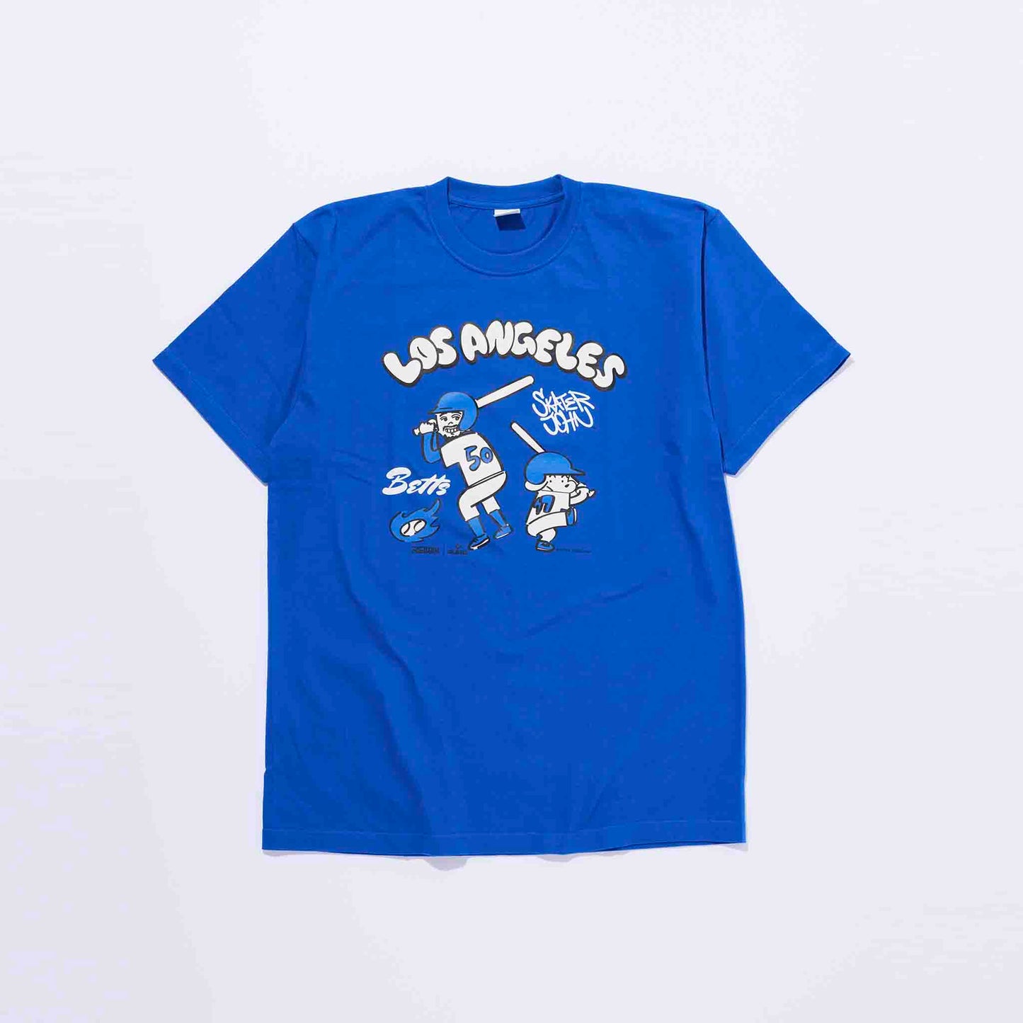 BETTSプリント半袖Tシャツ