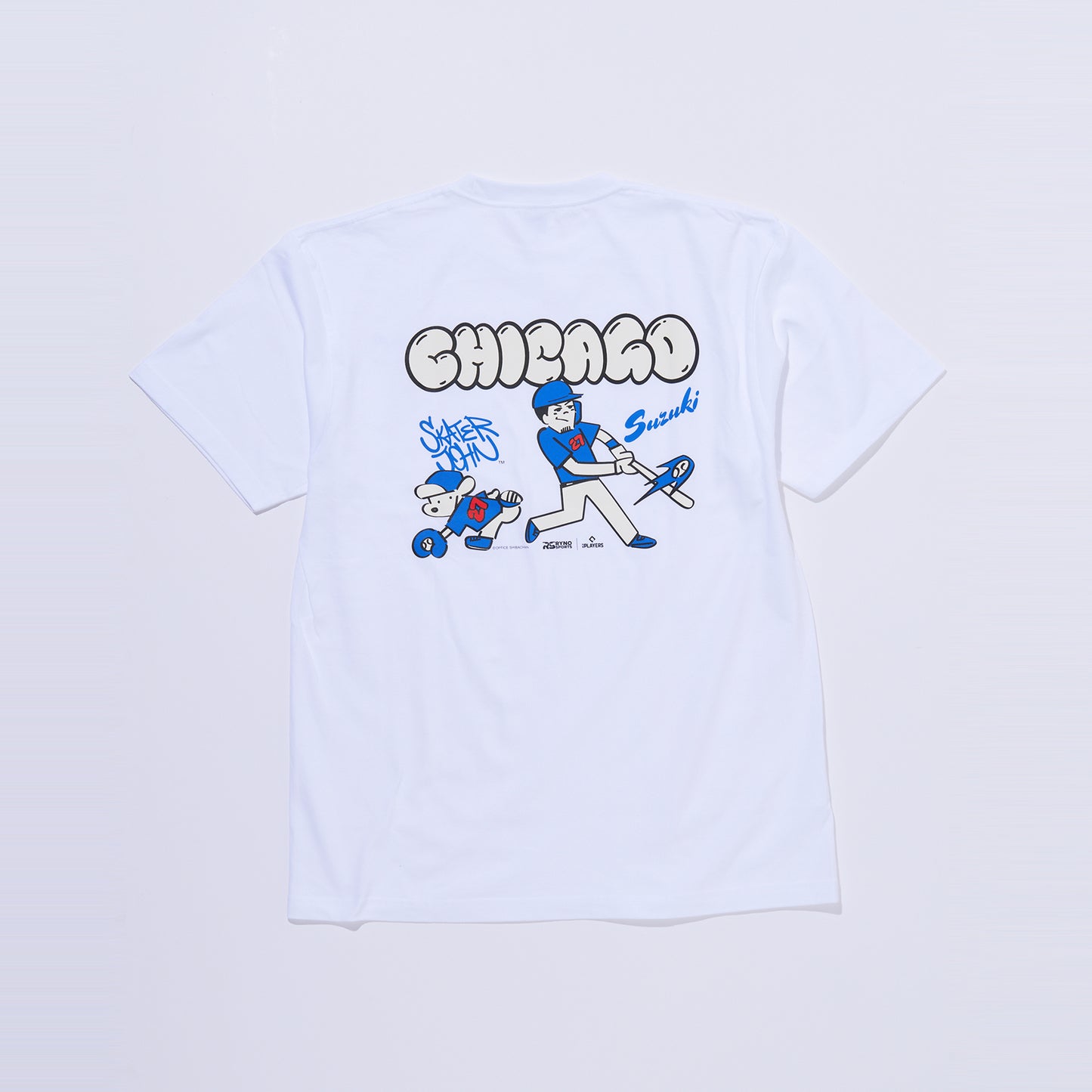 SUZUKIプリント半袖Tシャツ