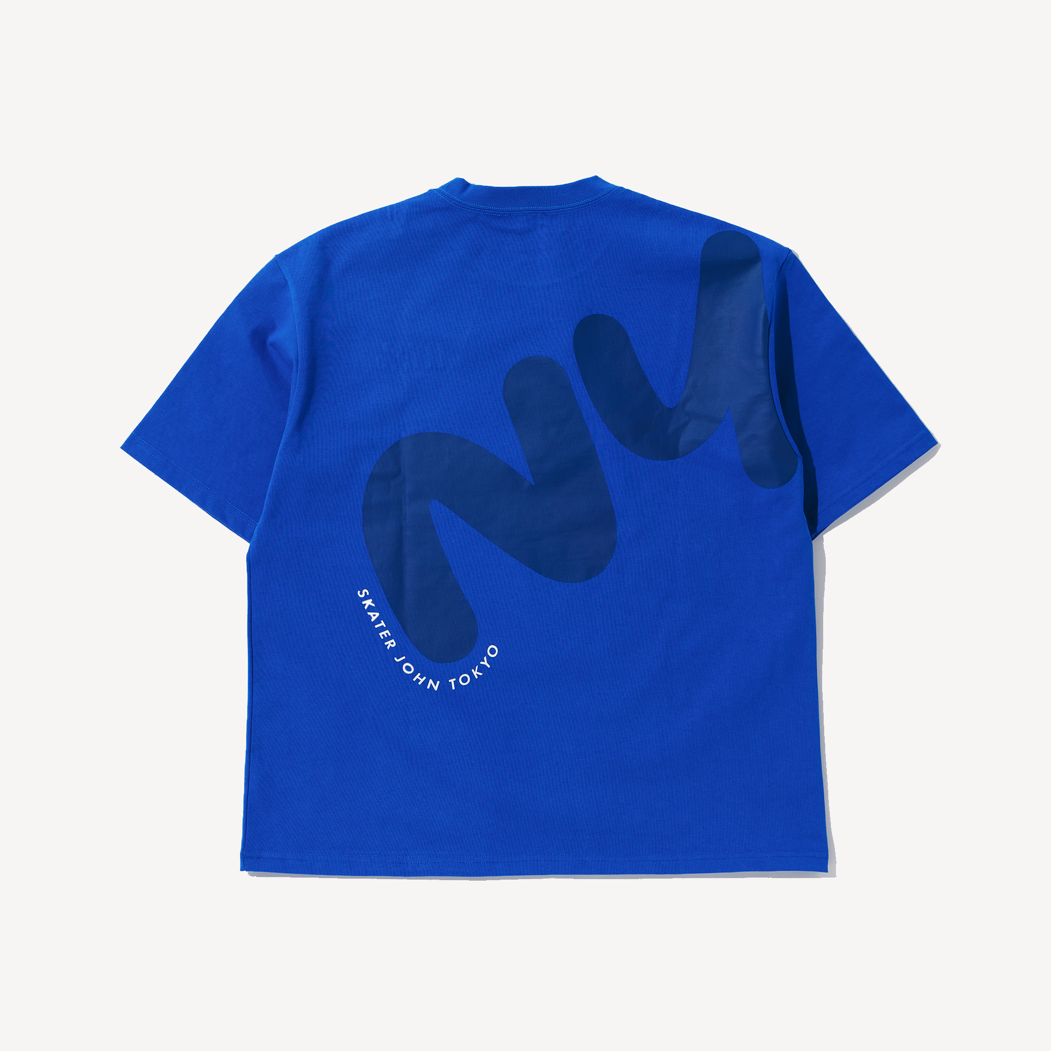 2026 S/S NY LETTERING T-SHIRT Blue【JOHN by OFFICE SHIBACHAN