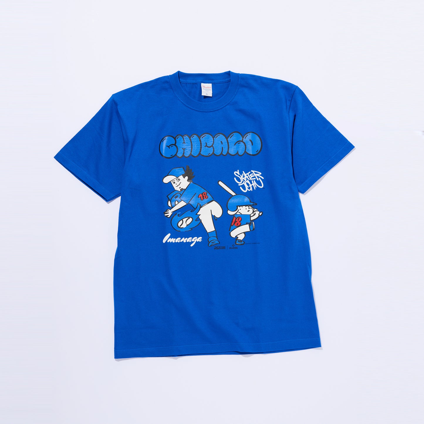 IMANAGAプリント半袖Tシャツ