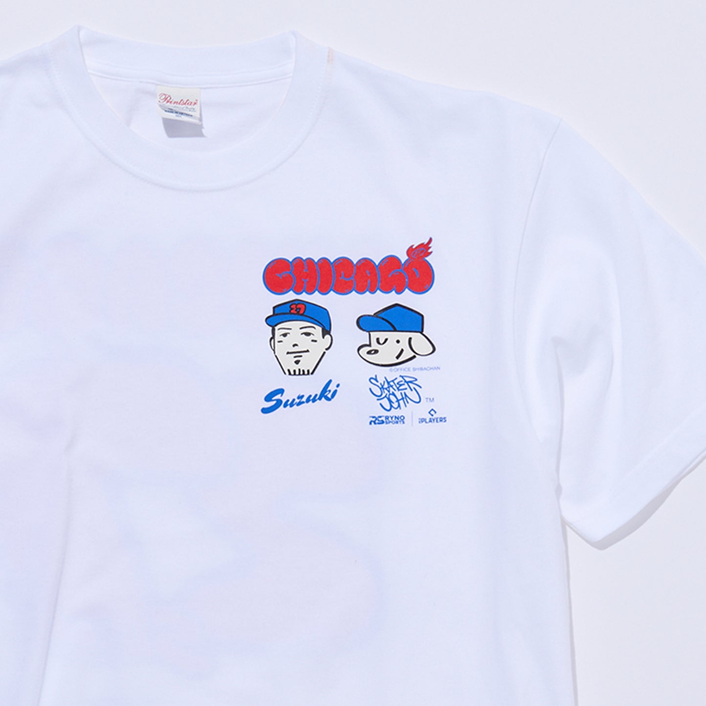 SUZUKI【27】プリント半袖Tシャツ