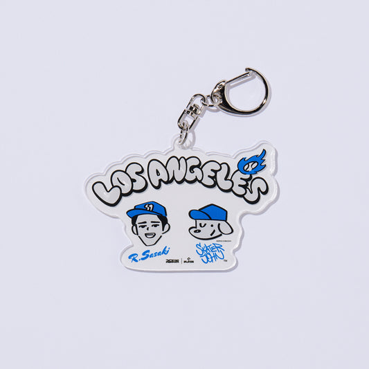 アクリルキーホルダー SkaterJOHN×SASAKI