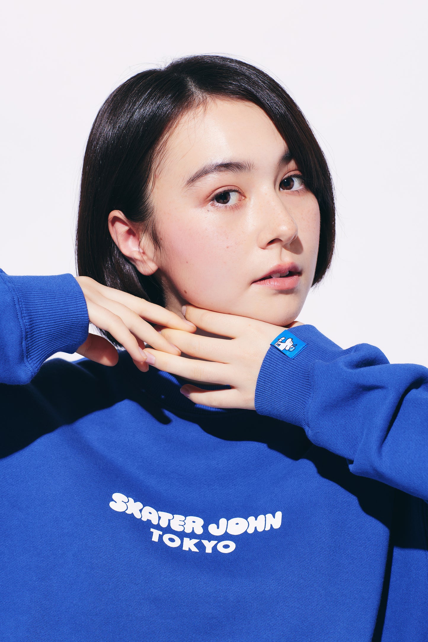 BACK TO THE STREETS Crewneck sweat 🟦 ⬛【JOHN by OFFICE SHIBACHAN】