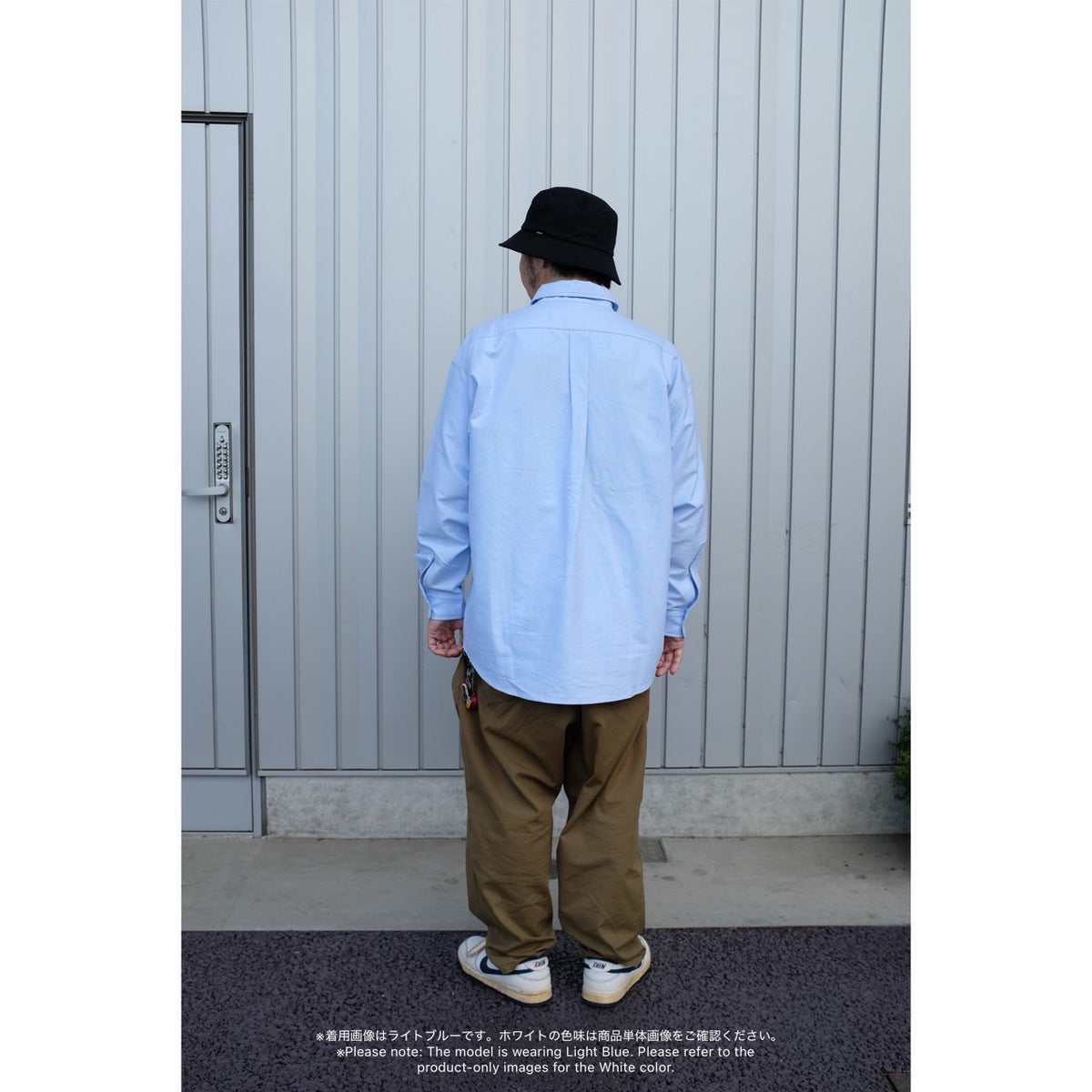 2026 F/W OXFORD SHIRT WHITE【JOHN by OFFICE SHIBACHAN】