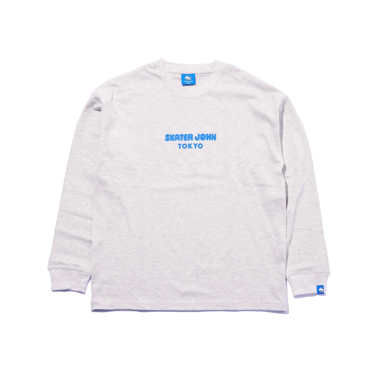BACK TO THE STREETS Long-sleeved T-shirt 🟦 ⬜️【JOHN by OFFICE SHIBACHAN】
