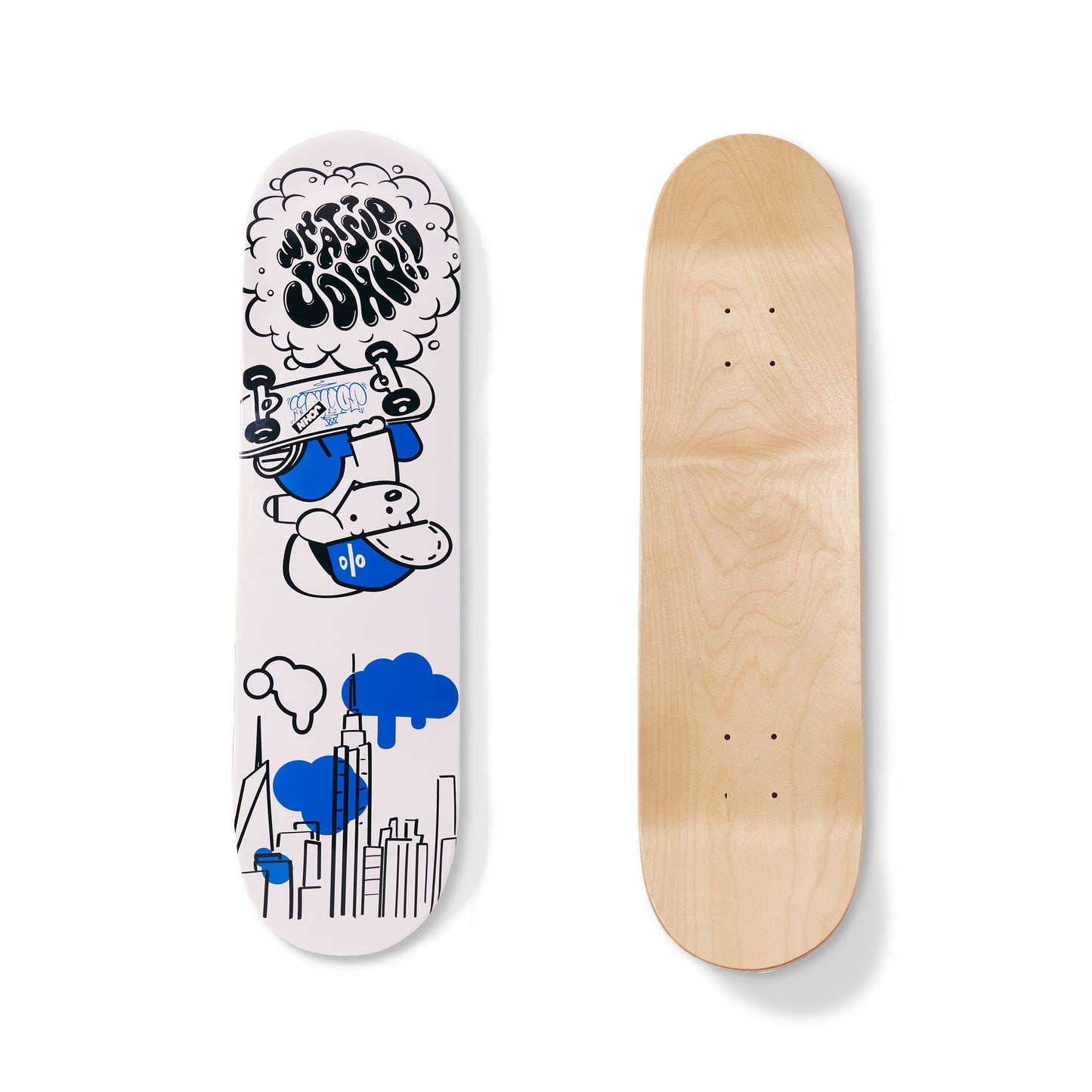 【Skater JOHN】Skateboard deck【by OFFICE SHIBACHAN】
