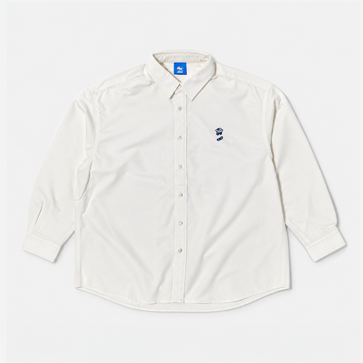 2026 F/W OXFORD SHIRT WHITE【JOHN by OFFICE SHIBACHAN】