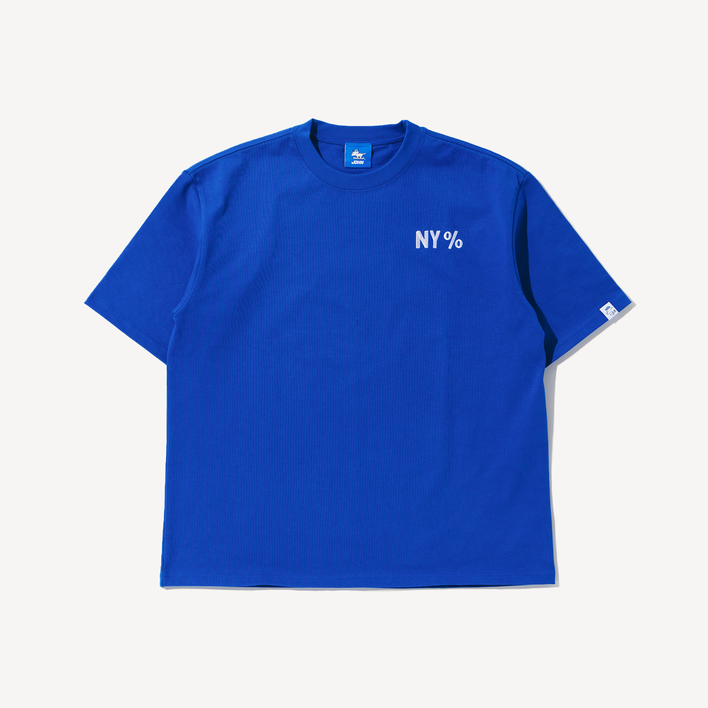 2026 S/S NY LETTERING T-SHIRT Blue【JOHN by OFFICE SHIBACHAN】