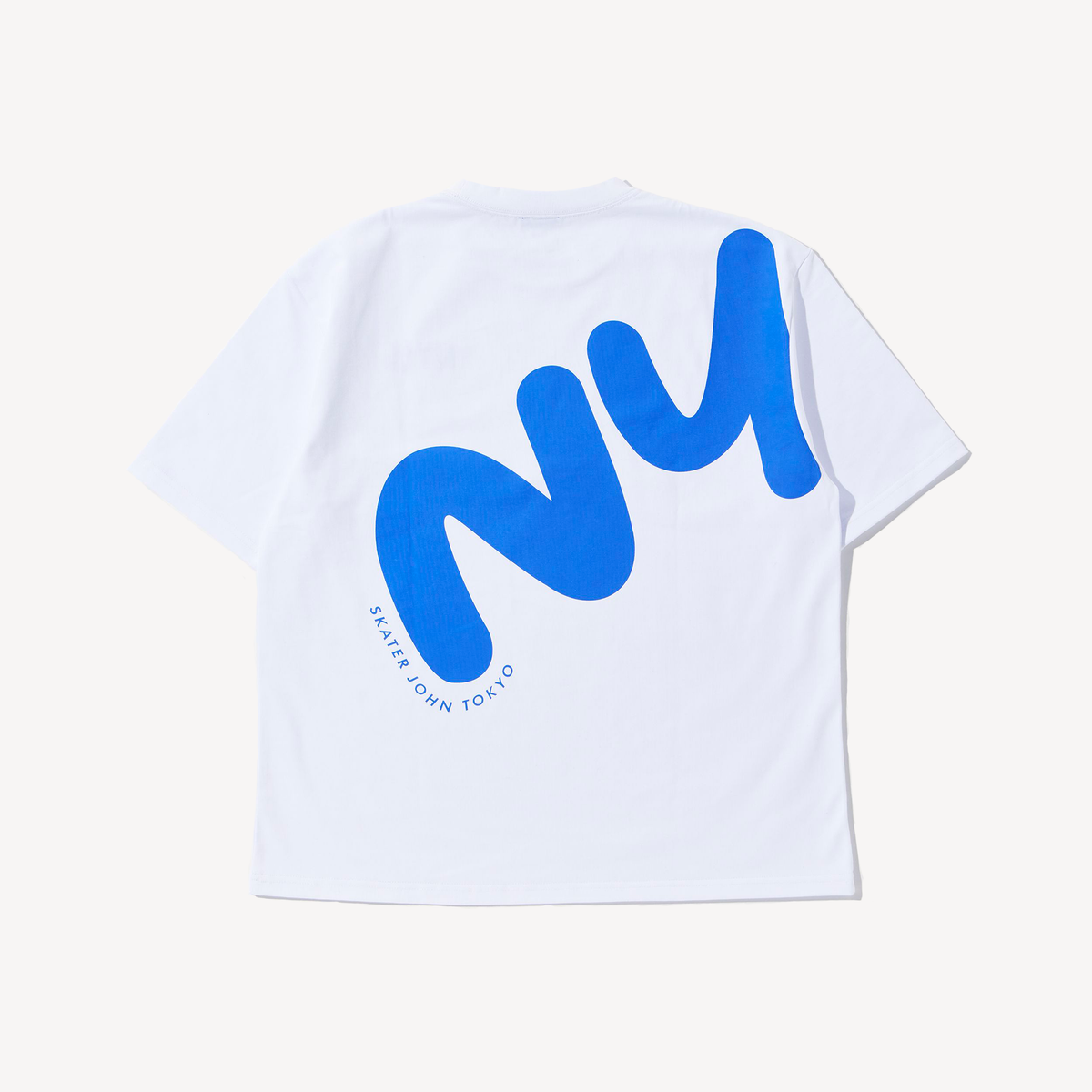 2026 S/S NY LETTERING T-SHIRT White【JOHN by OFFICE SHIBACHAN