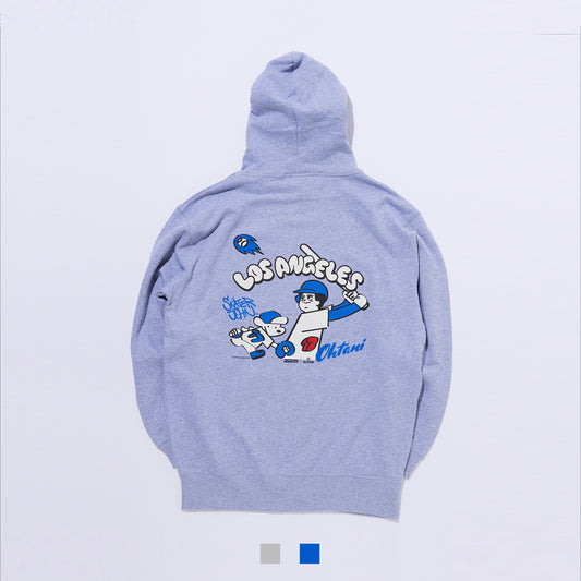 OHTANIプリントフーディ