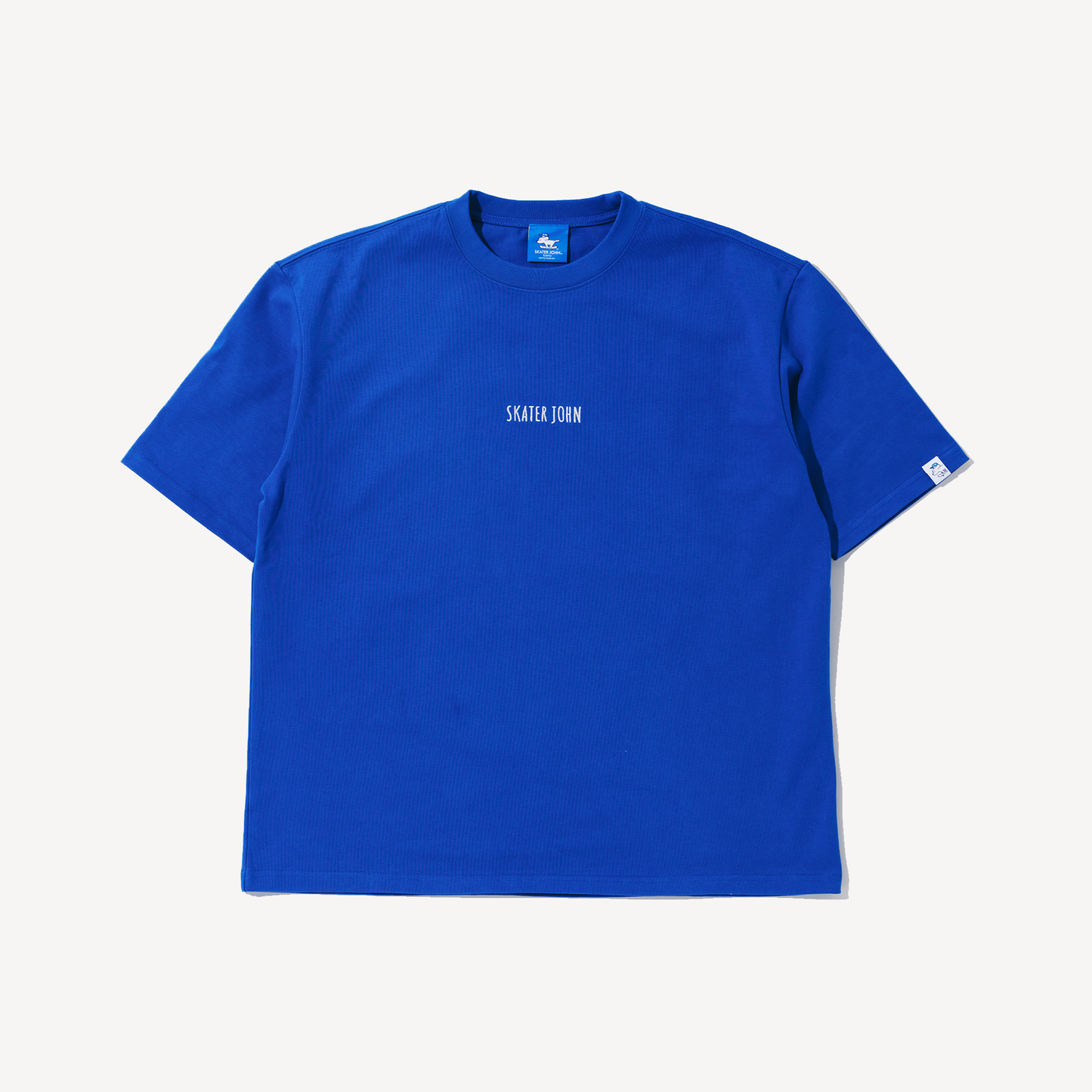 2026 S/S PERCENT LOGO T-SHIRT Blue【JOHN by OFFICE SHIBACHAN】