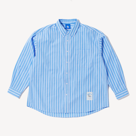 2026 S/S BLUE STRIPE SHIRT【JOHN by OFFICE SHIBACHAN】