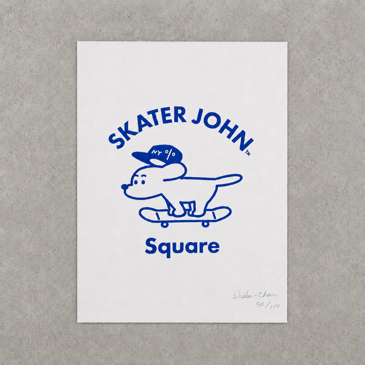 ［EDITION 100］ SILKSCREEN PRINT No.01 “THE FIRST MARK”