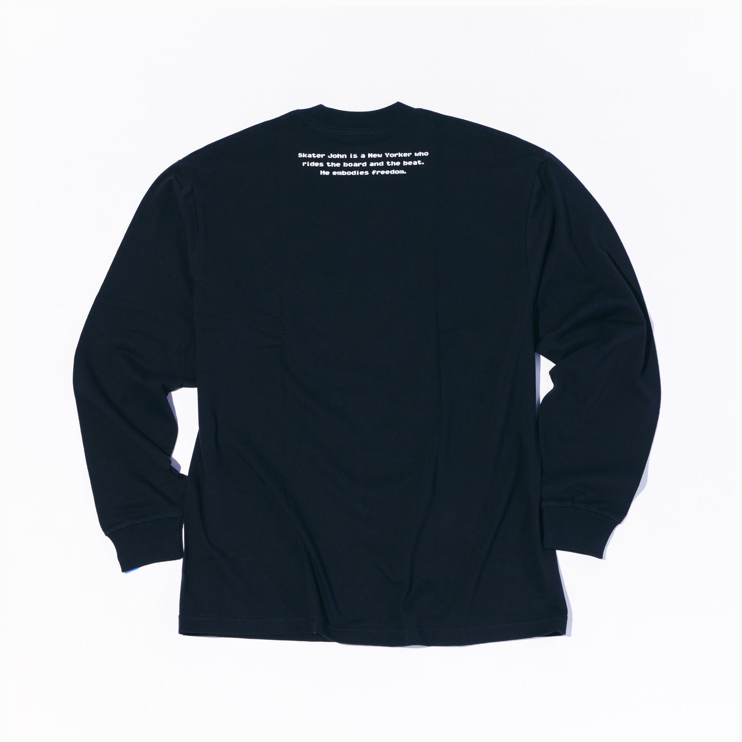 DOT AND JOHN Long-Sleeved T-Shirt ⬜️ ⬛️【JOHN by OFFICE SHIBACHAN】