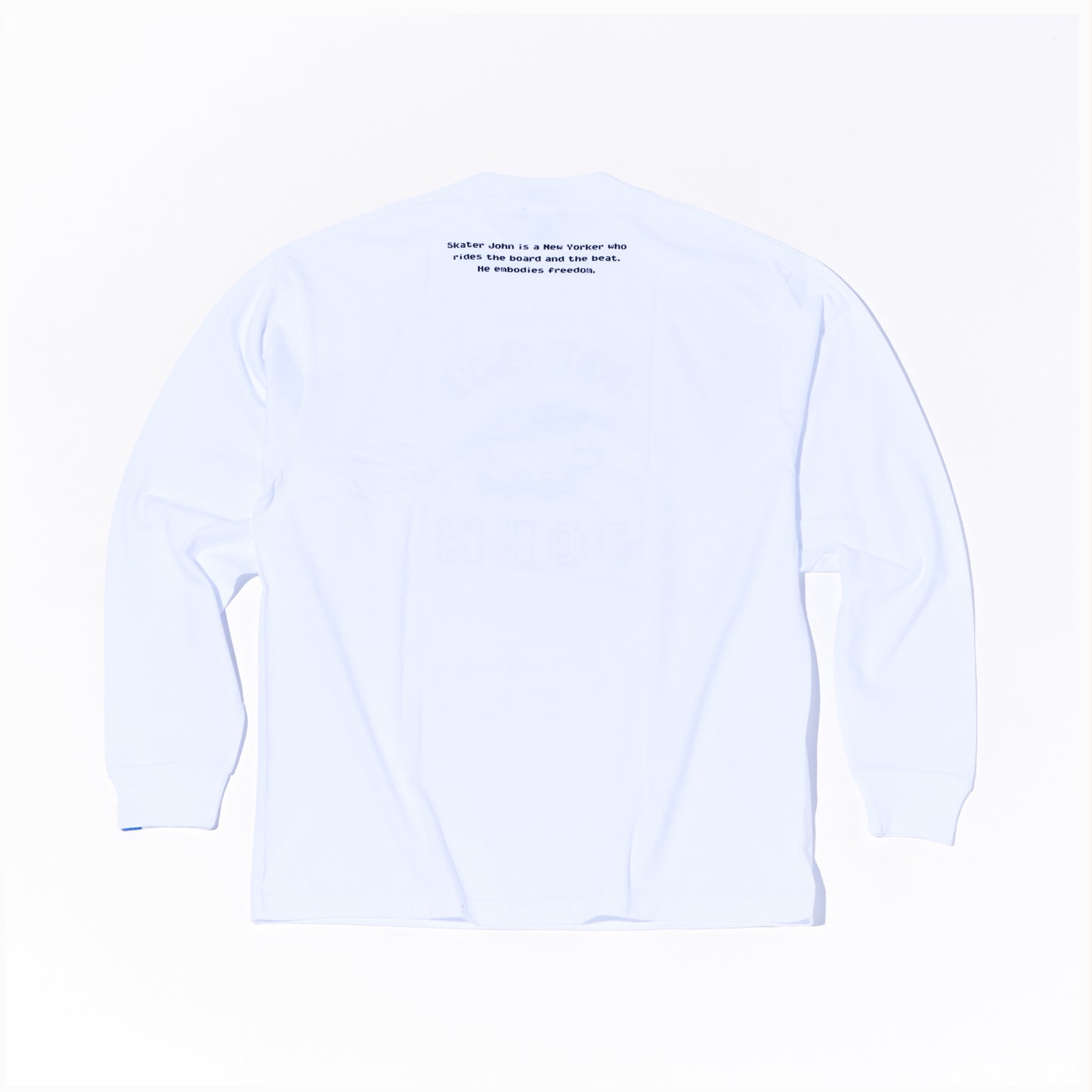 DOT AND JOHN Long-Sleeved T-Shirt ⬜️ ⬛️【JOHN by OFFICE SHIBACHAN】