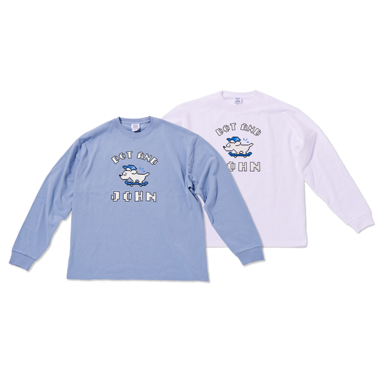 【DOT AND JOHN】Long-sleeved T-shirt