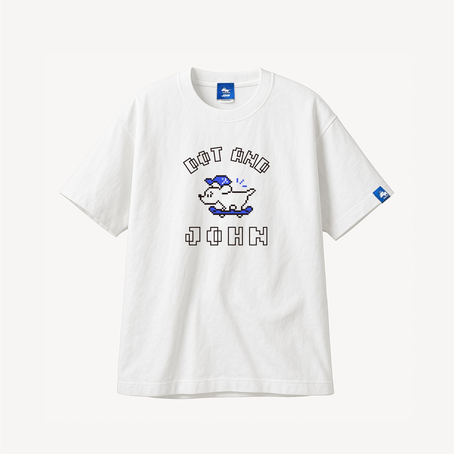 [DOT AND JOHN] Short-sleeved T-shirt