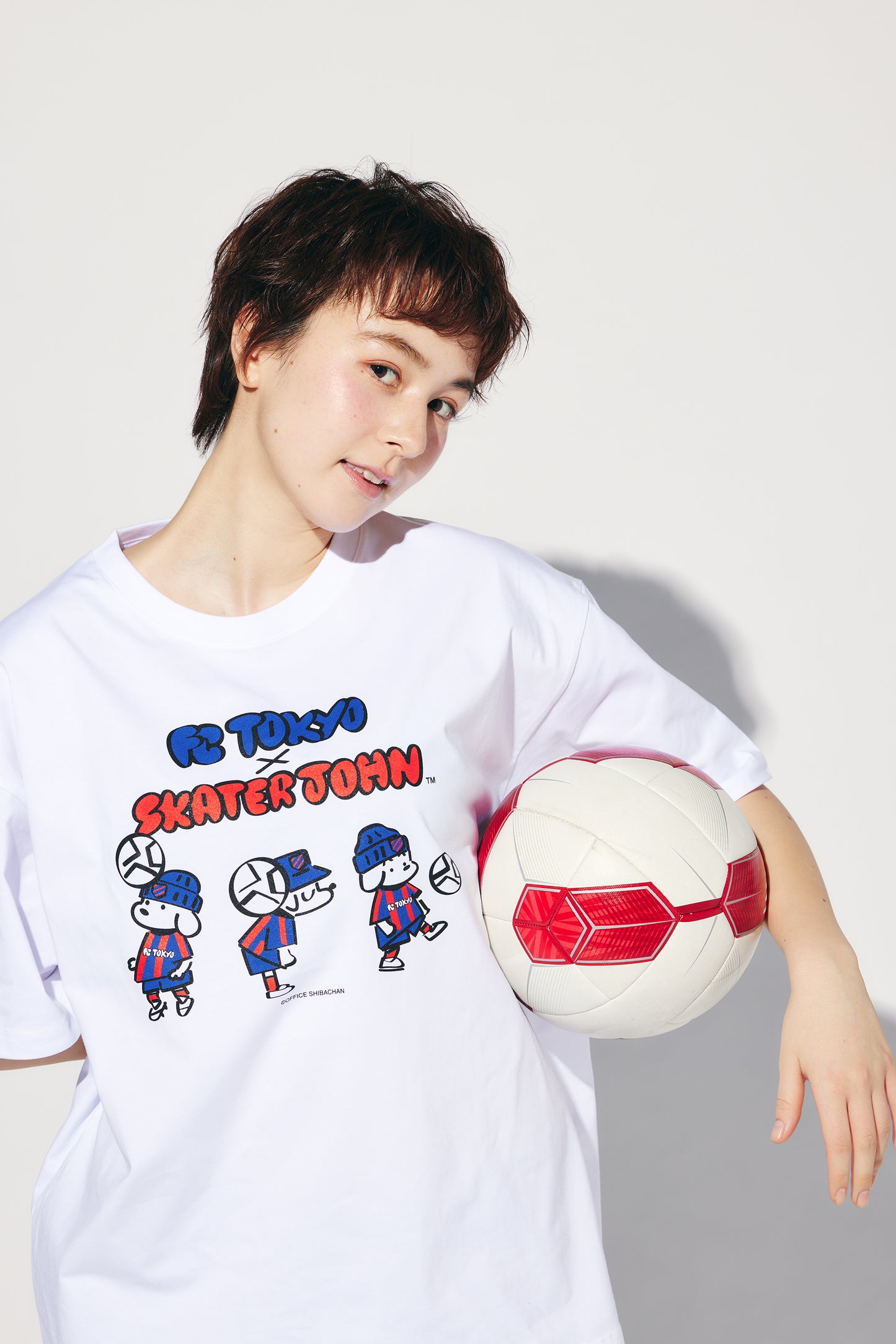 SKATER JOHN × FC TOKYO “Free Style” T-Shirt【JOHN by OFFICE SHIBACHAN】