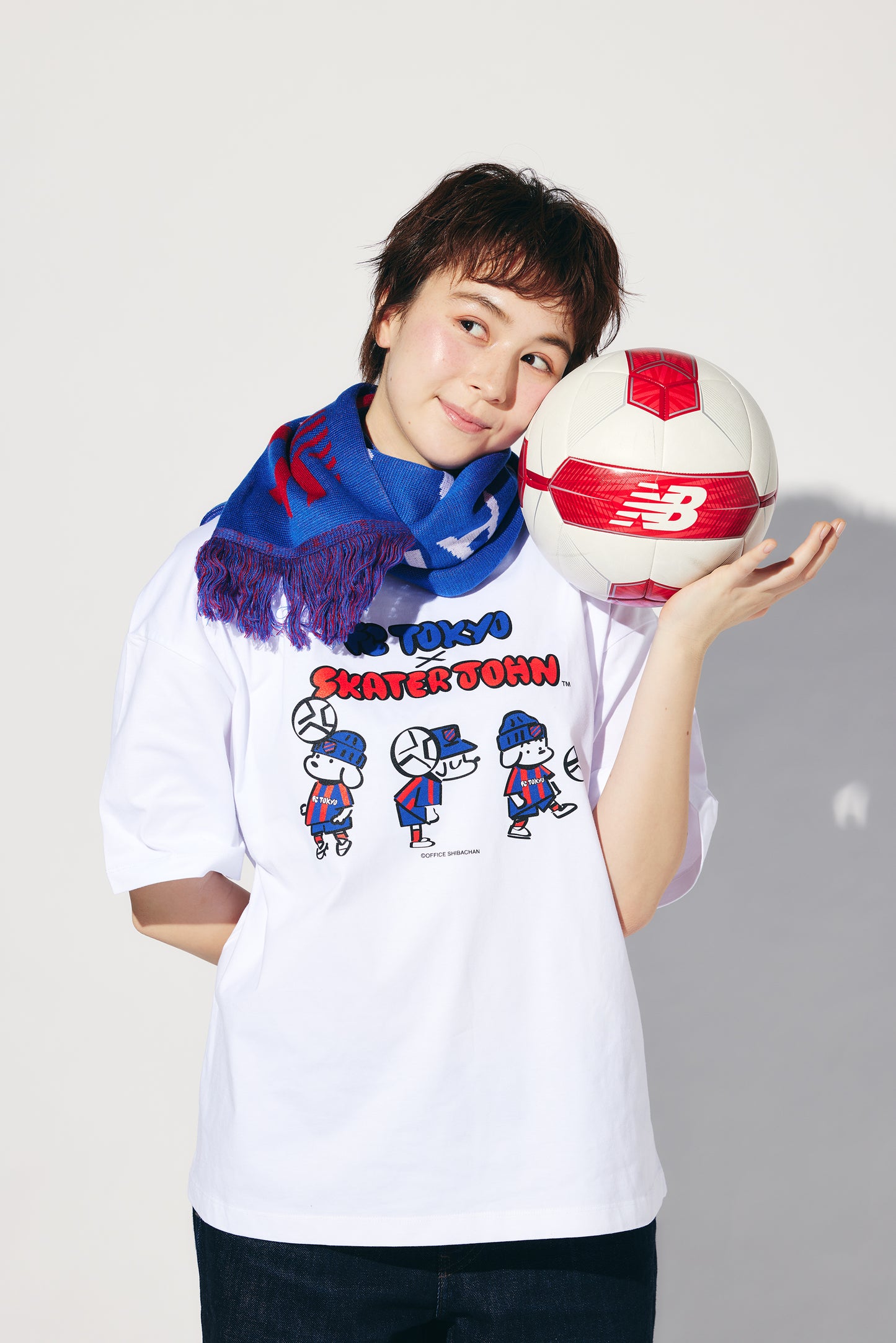 SKATER JOHN × FC TOKYO “Free Style” T-Shirt【JOHN by OFFICE SHIBACHAN】