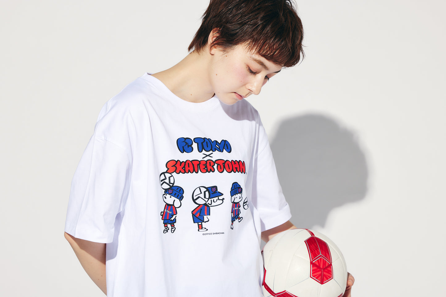 SKATER JOHN × FC TOKYO “Free Style” T-Shirt【JOHN by OFFICE SHIBACHAN】