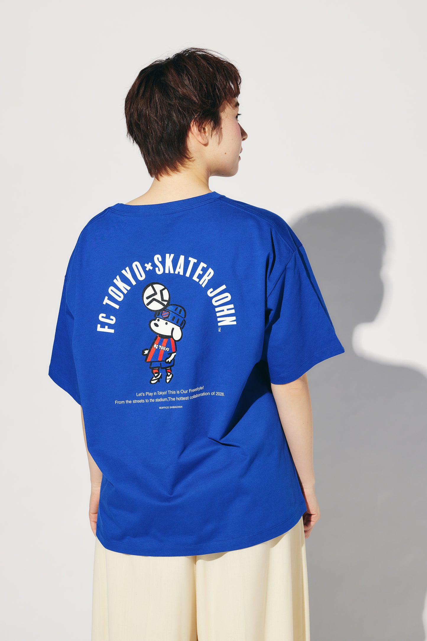 SKATER JOHN × FC TOKYO “Fantasista” T-Shirt【JOHN by OFFICE SHIBACHAN】
