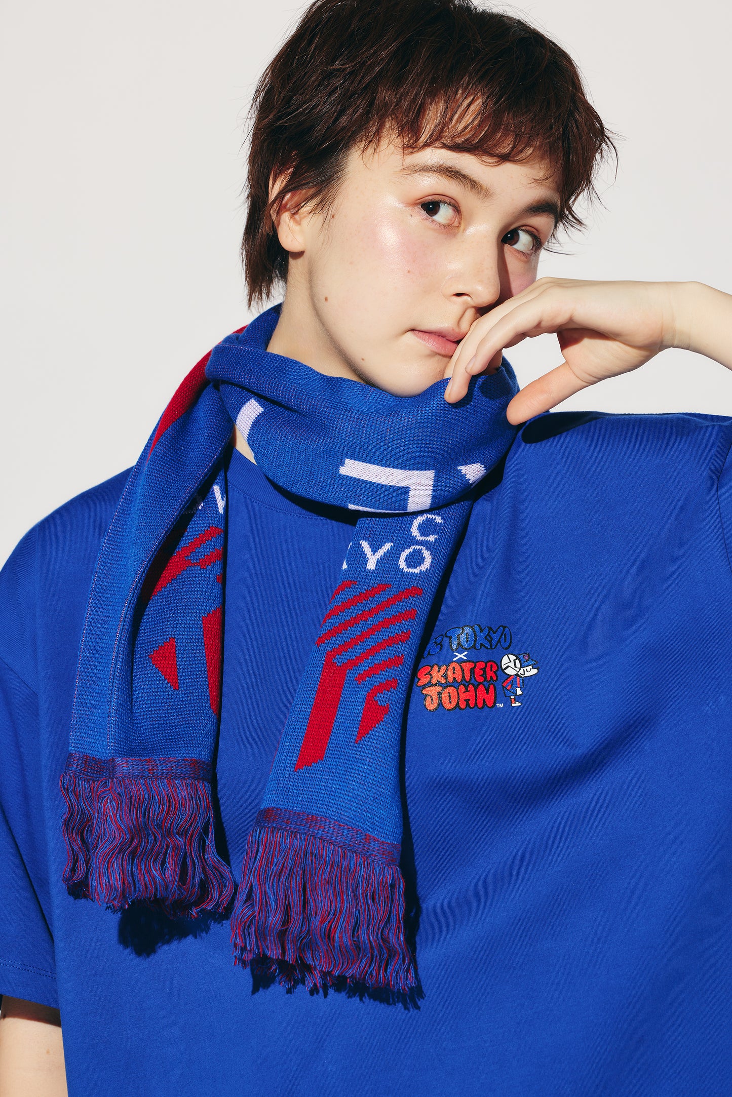 SKATER JOHN × FC TOKYO “Fantasista” T-Shirt【JOHN by OFFICE SHIBACHAN】