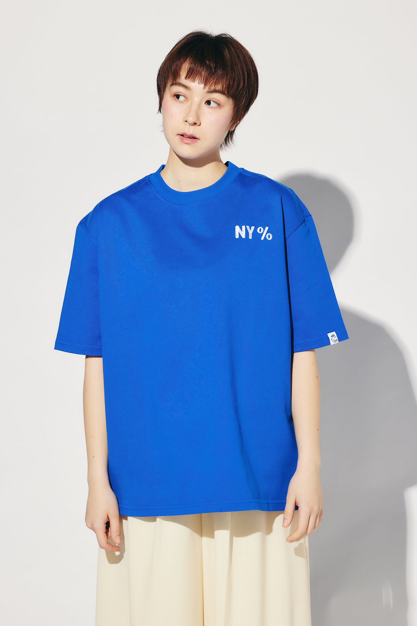 2026 S/S NY LETTERING T-SHIRT Blue【JOHN by OFFICE SHIBACHAN】