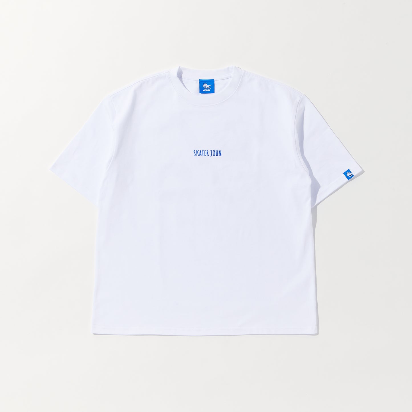 2026 S/S PERCENT LOGO T-SHIRT White【JOHN by OFFICE SHIBACHAN】