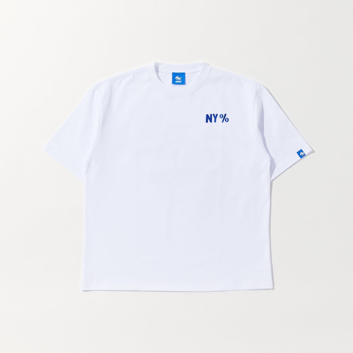 2026 S/S NY LETTERING T-SHIRT White【JOHN by OFFICE SHIBACHAN】