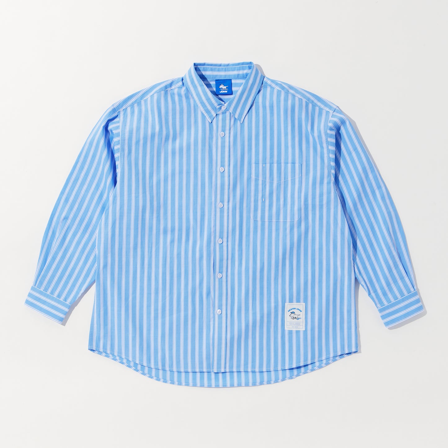 2026 S/S BLUE STRIPE SHIRT【JOHN by OFFICE SHIBACHAN】