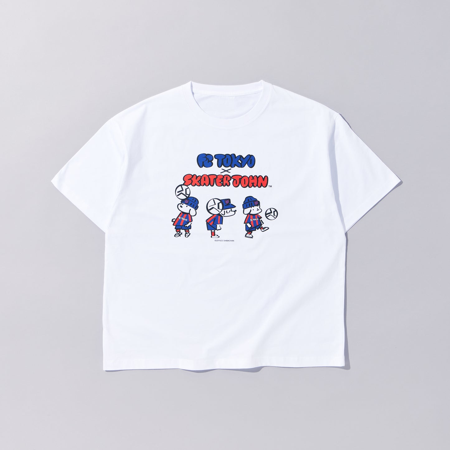 SKATER JOHN × FC TOKYO “Free Style” T-Shirt【JOHN by OFFICE SHIBACHAN】
