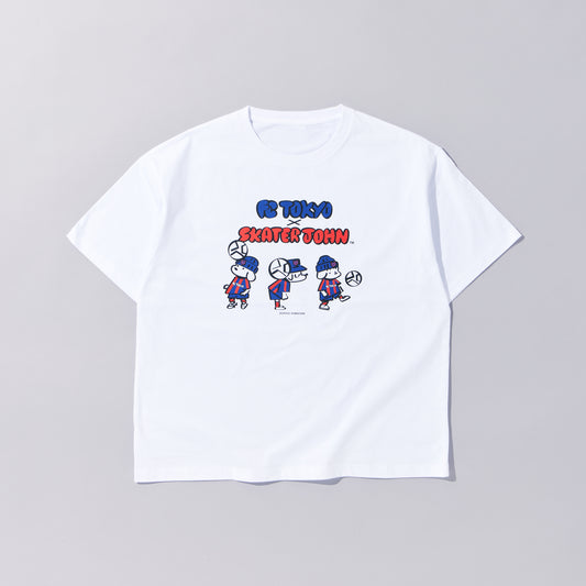 SKATER JOHN × FC TOKYO “Free Style” T-Shirt【JOHN by OFFICE SHIBACHAN】