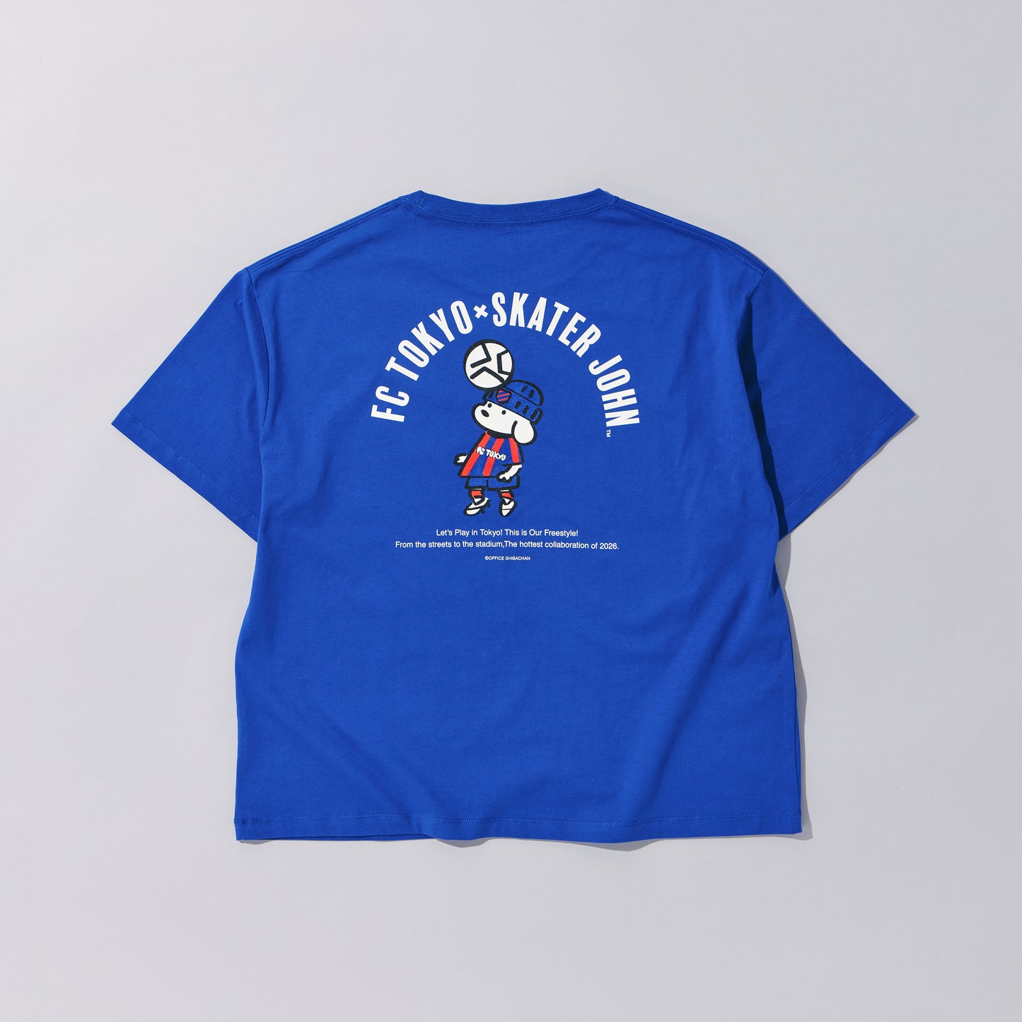SKATER JOHN × FC TOKYO “Fantasista” T-Shirt【JOHN by OFFICE SHIBACHAN】