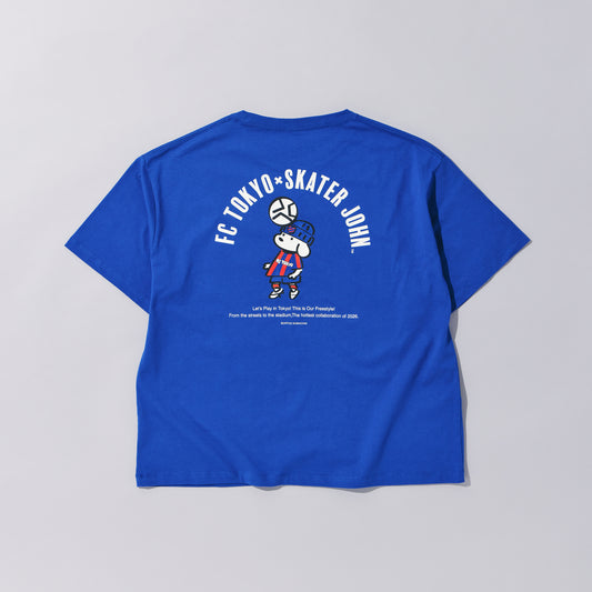 SKATER JOHN × FC TOKYO “Fantasista” T-Shirt【JOHN by OFFICE SHIBACHAN】