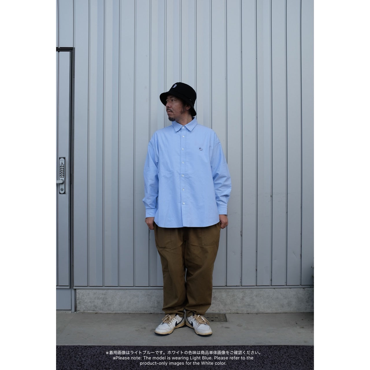 2026 F/W OXFORD SHIRT WHITE【JOHN by OFFICE SHIBACHAN】 – Skater