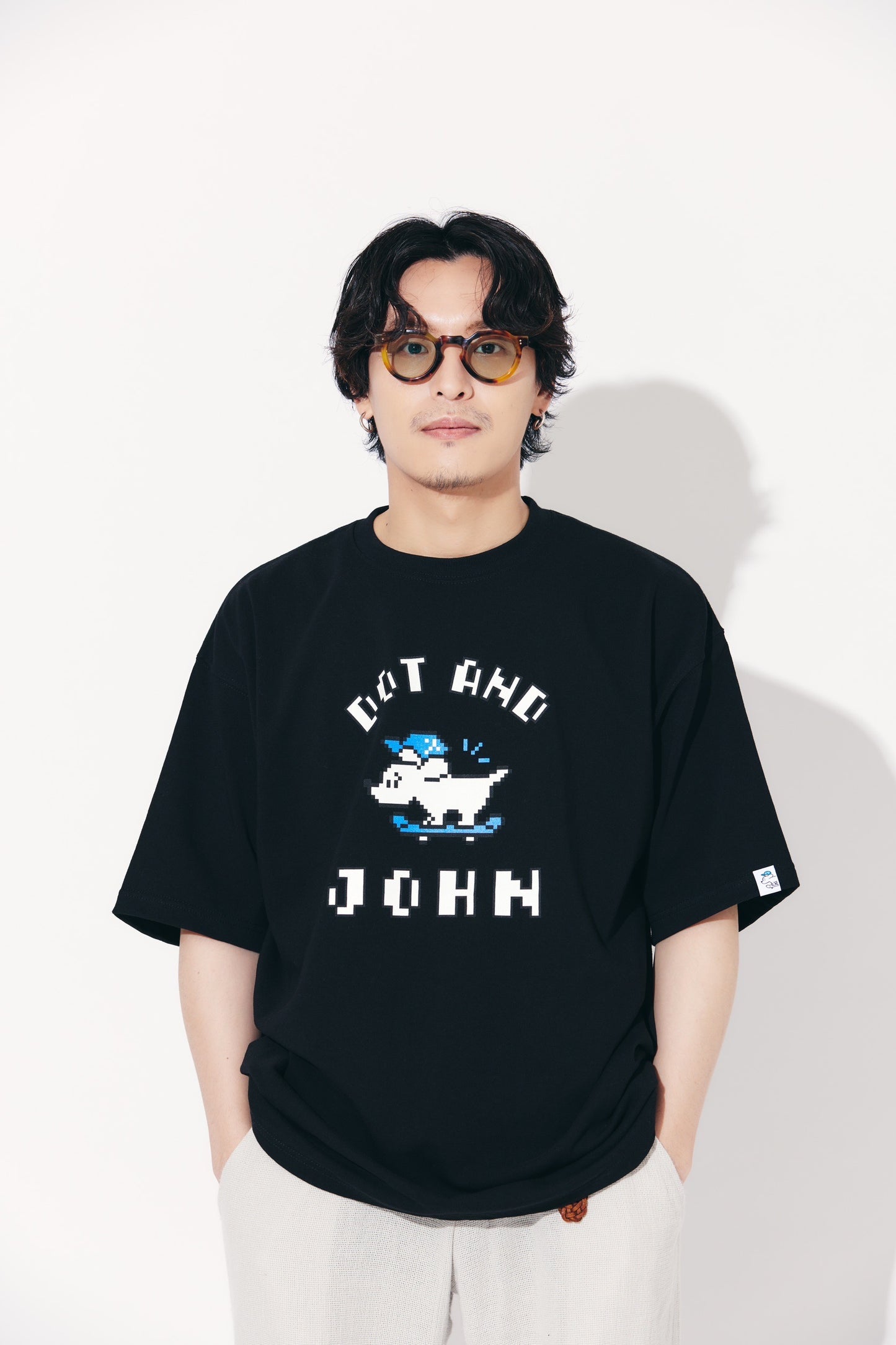 [DOT AND JOHN] Short-sleeved T-shirt