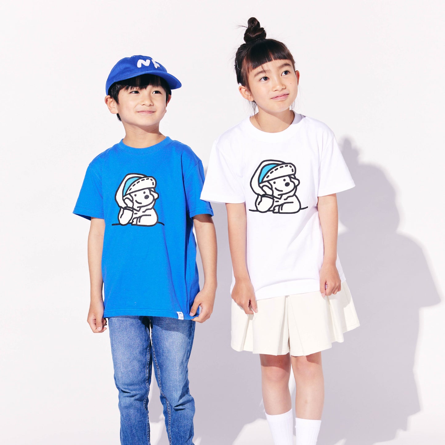 【Skater JOHN】Kids Short-Sleeved T-Shirt No.2 Lover